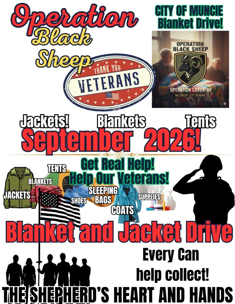 Operation black sheep blanket drive